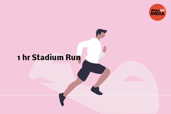 Cover Image of Category - 1 hr Stadium Run | Bhaago India