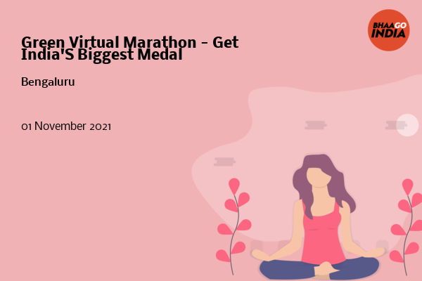 Cover Image of Running Event - Green Virtual Marathon - Get India'S Biggest Medal | Bhaago India