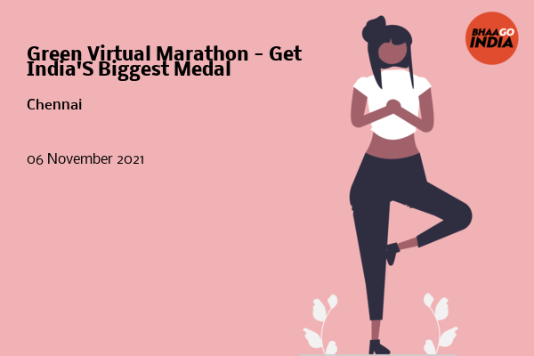 Cover Image of Running Event - Green Virtual Marathon - Get India'S Biggest Medal | Bhaago India