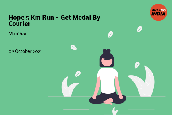 Cover Image of Running Event - Hope 5 Km Run - Get Medal By Courier | Bhaago India
