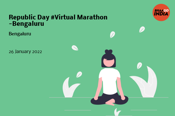 Cover Image of Running Event - Republic Day #Virtual Marathon -Bengaluru | Bhaago India