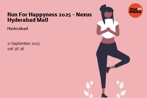 Run For Happyness 2025 – Nexus Hyderabad Mall
