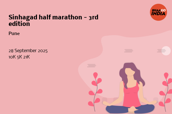 Sinhagad half marathon - 3rd edition