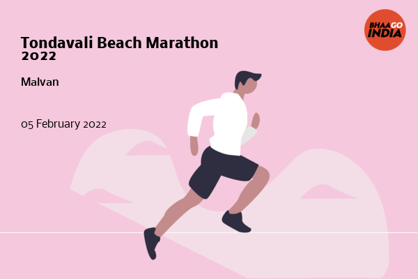 Cover Image of Running Event - Tondavali Beach Marathon 2022 | Bhaago India